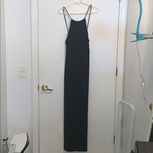 Beautiful black backless dress